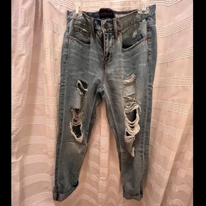 Girlfriend Destroyed Medium Wash Jean